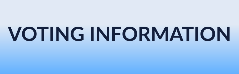 Voting Information